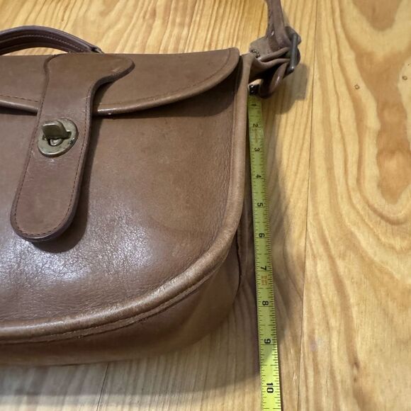 Vintage Coach Musette Leather Messenger Bag Briefcase Laptop Bag 238-5643 - Picture 11 of 16